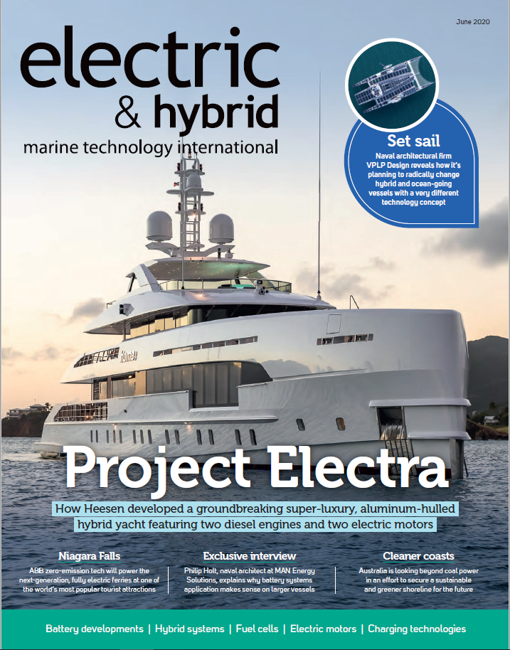 Font page of Electric & Hybrid magazine June 2020
