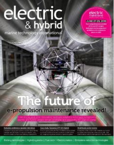 Front page of Alectric & Hybrid magazine April 2018