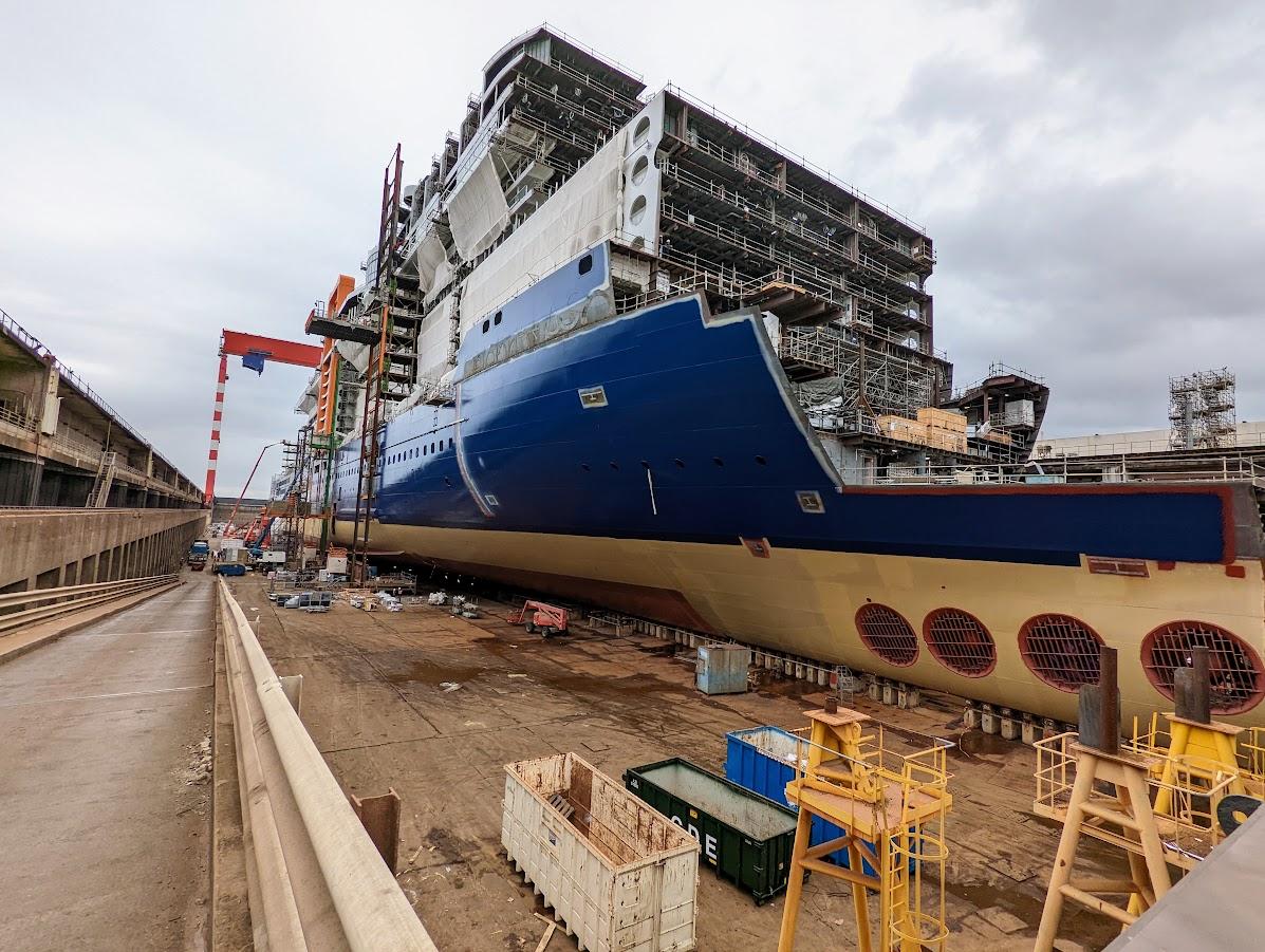 On a visit to Chantiers de l’Atlantique shipyard - Adwatec