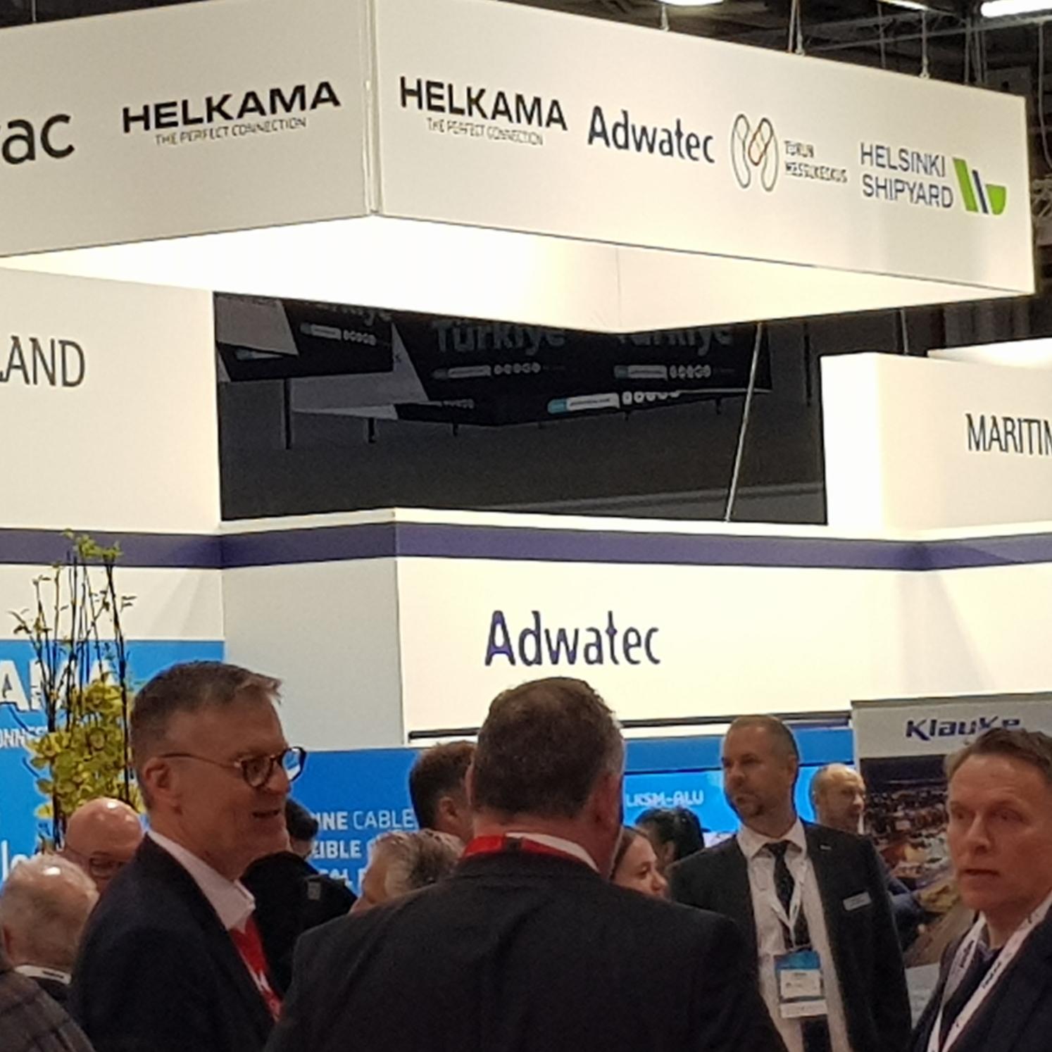 Overview of Nor Shipping exhibition hall