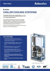 Front page of c b series data sheet