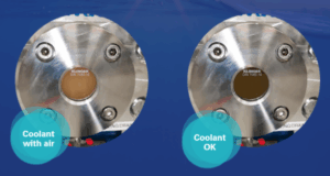 Picture of side glass in Adwatec water cooling stations