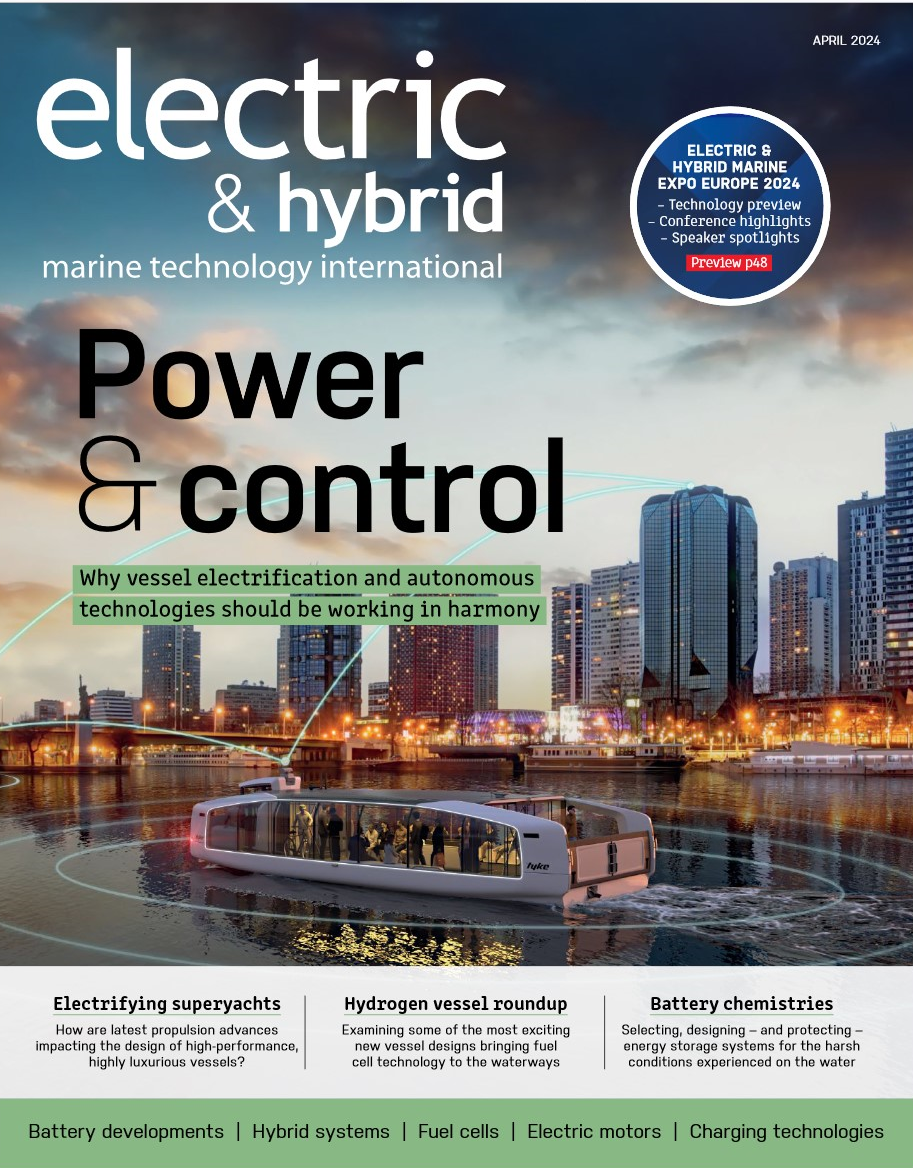Front page of E&H magazine that has Adwatec article