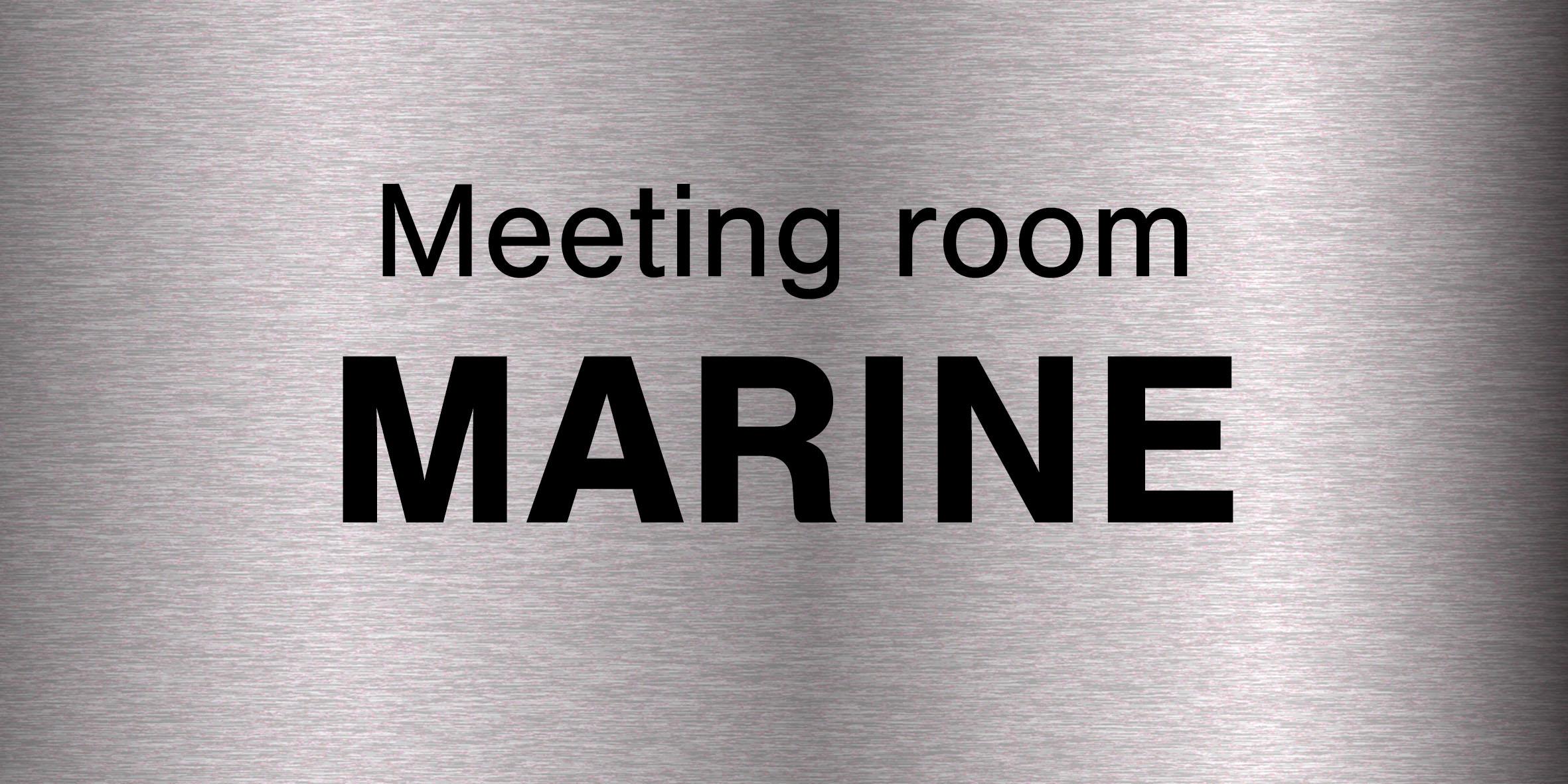 Meeting room Marine logo