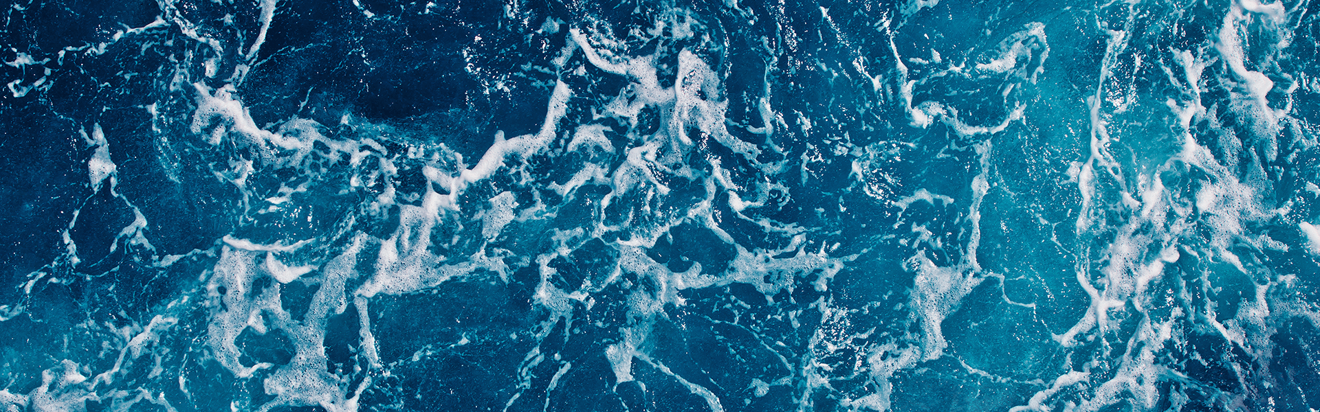 Water flow pictured from above