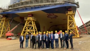 Business Finland visitors in Chantiers de l’Atlantique